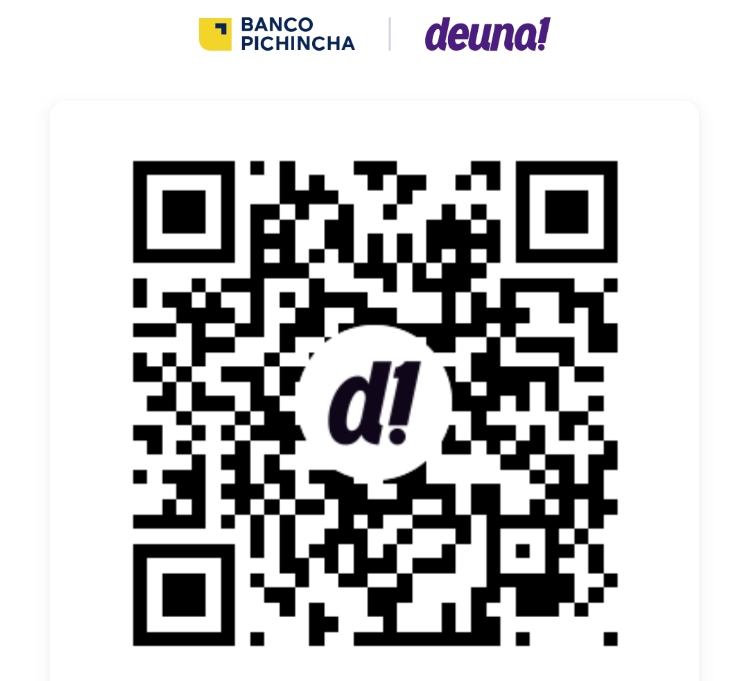 Código QR de pago Banco Pichincha / deuna!